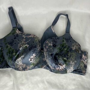 Cacique floral balconette bra